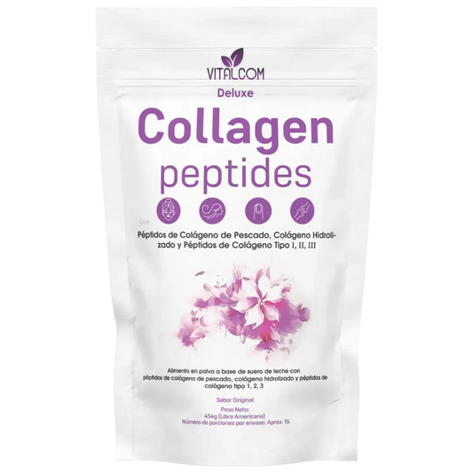 Multi Collagen Peptides Deluxe 8 en 1  Original - 1 Libra Glamurify